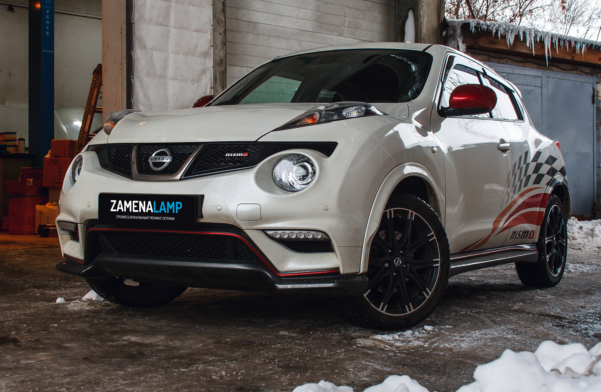 Nissan juke тюнинг фар