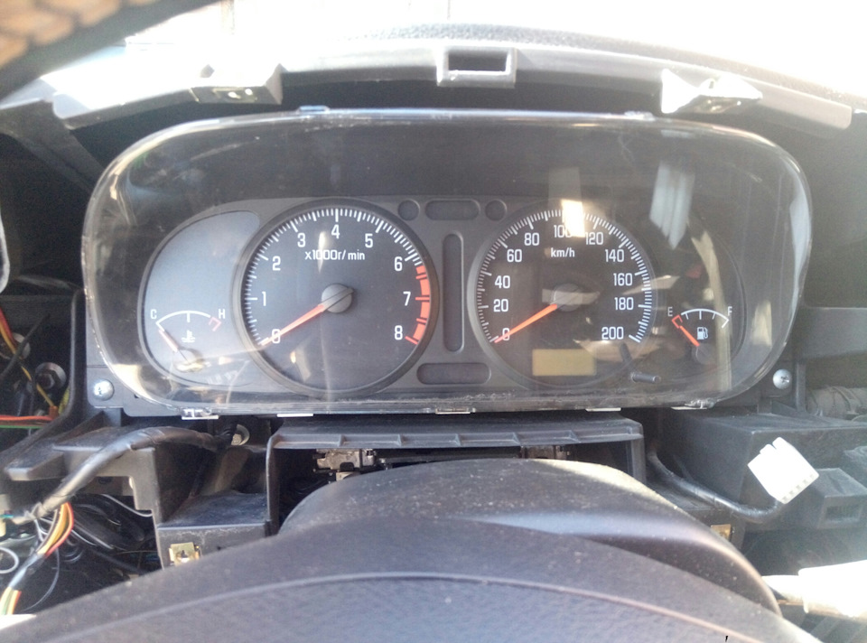 Ремонт ДУТ, пропайка приборной панели — Great Wall Hover, 2,4 л, 2006 ...