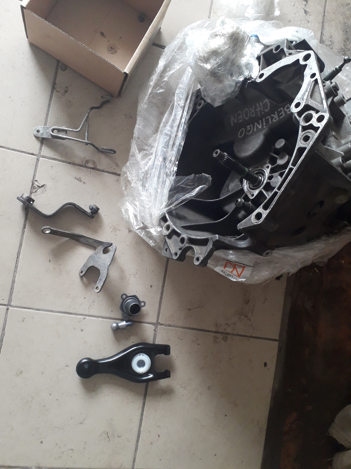 Продолжение по замене Мкпп с МА5 НА ВЕ4 — Peugeot Partner, 1,4 л, 2010 ...