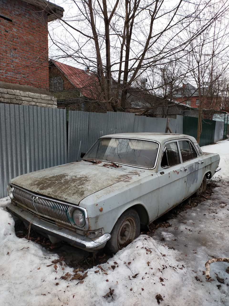 ГАЗ 24 в Купавне. — Сообщество «Брошенные Машины» на DRIVE2