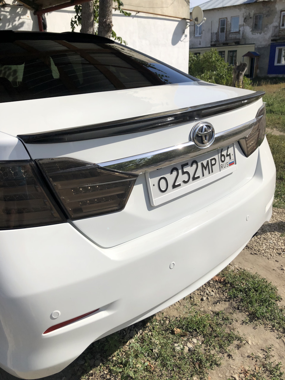 Лип спойлер и 3м скотч — Toyota Camry (XV50), 2,5 л, 2014 года | своими  руками | DRIVE2