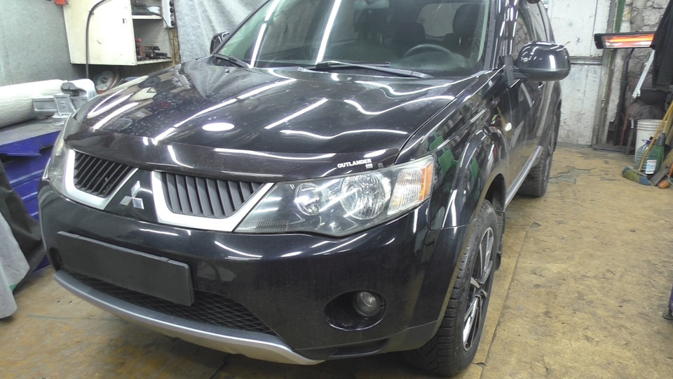 Mitsubishi Outlander XL- Замена ушастых сайлентблоков заднего ...