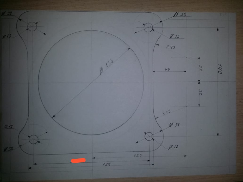 Задние дисковые тормоза на соболь чертеж