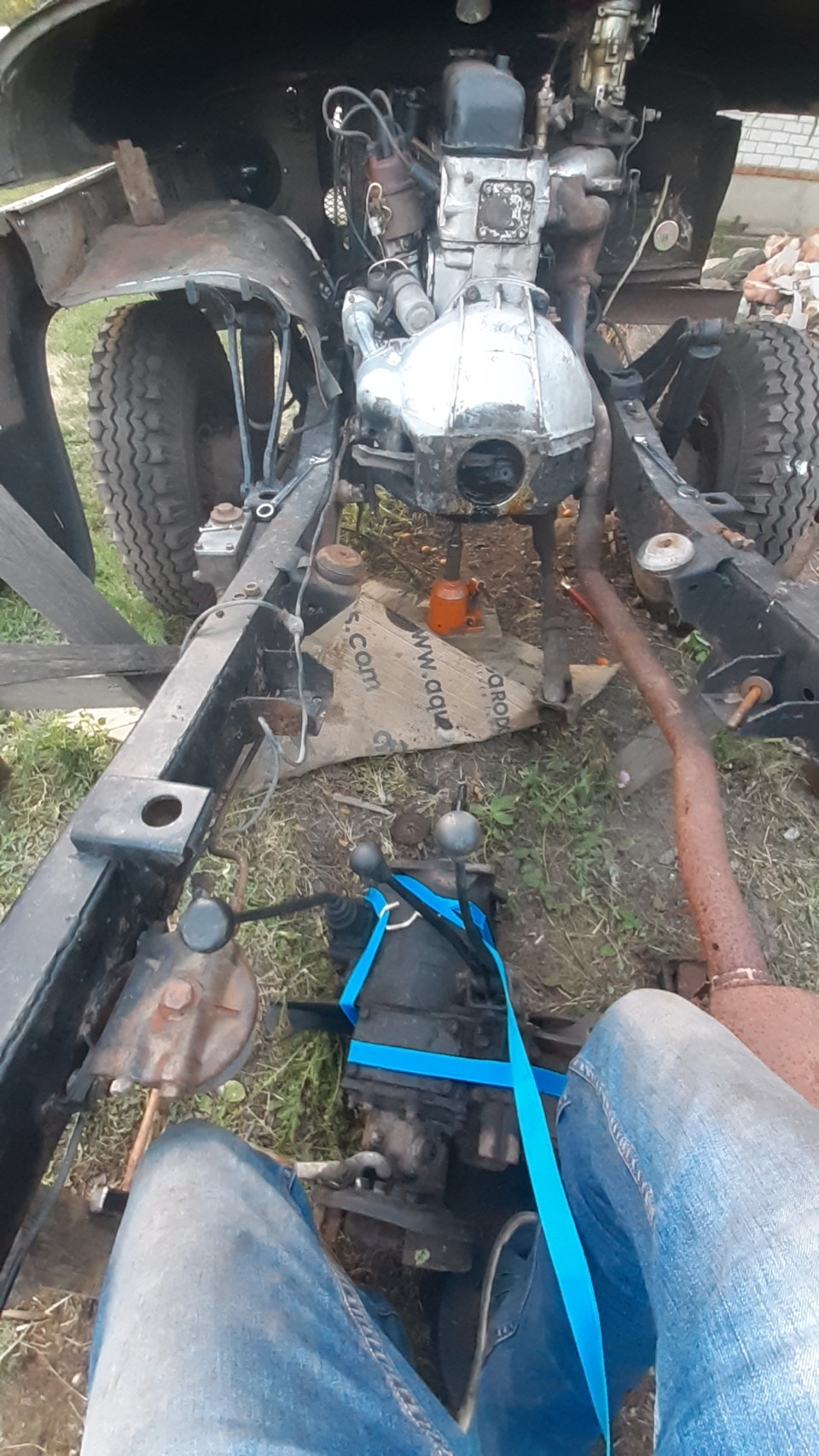 Замена выжимного подшипника — УАЗ 469, 2,4 л, 1984 года | запчасти | DRIVE2