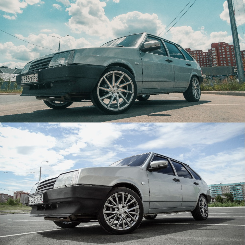 Vossen R17 и Камрики R16 — Lada 21093, 1,5 л, 2005 года | фотография |  DRIVE2