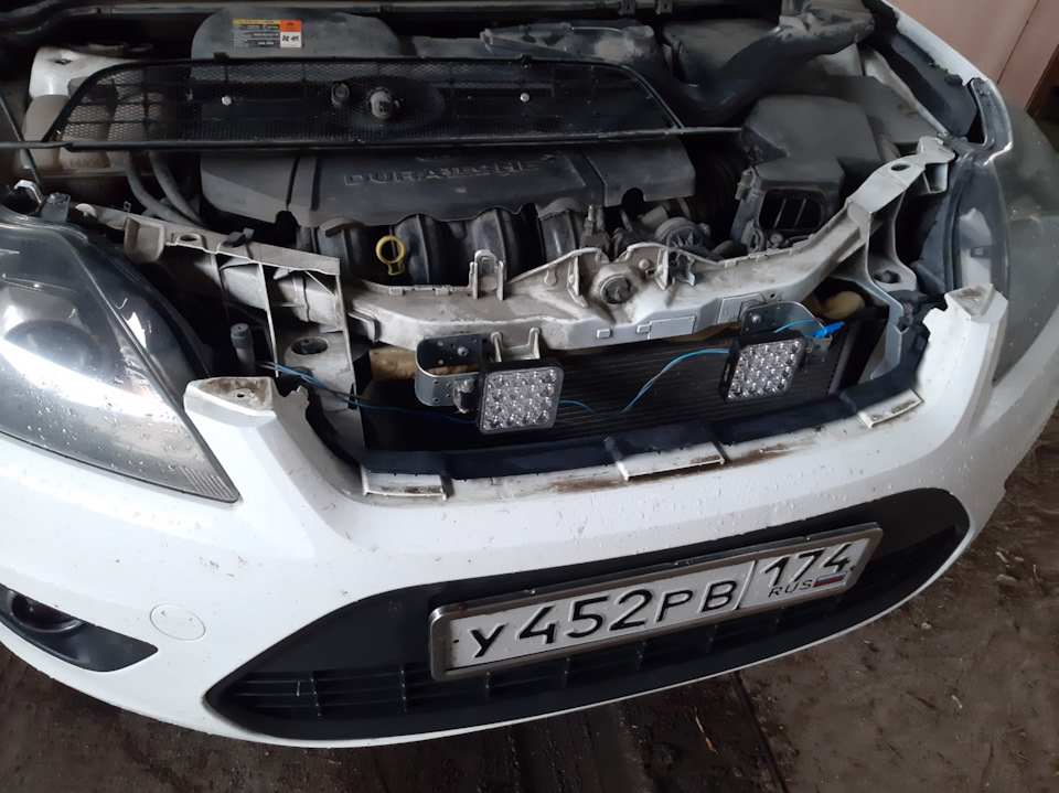 Доп дальний свет — Ford Focus II Hatchback, 2 л, 2008 года | аксессуары ...