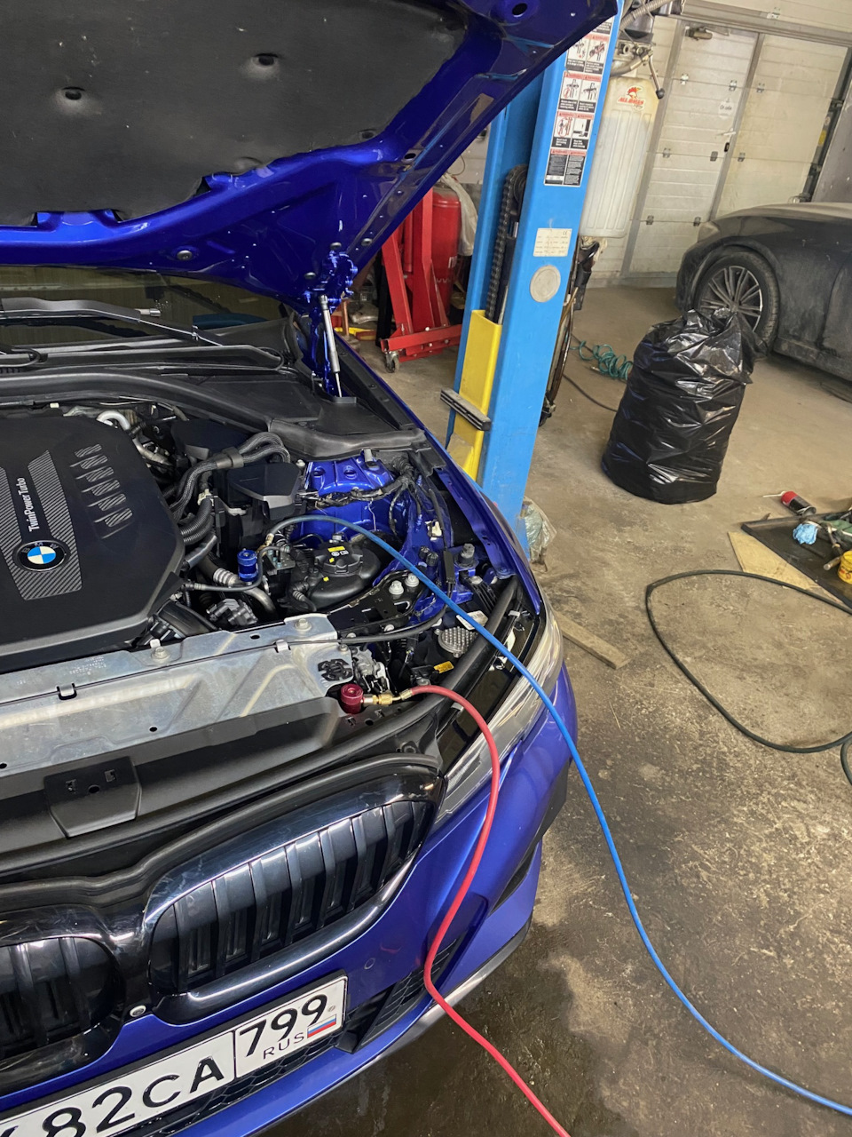Заправка кондиционера — BMW 3 series (G20)