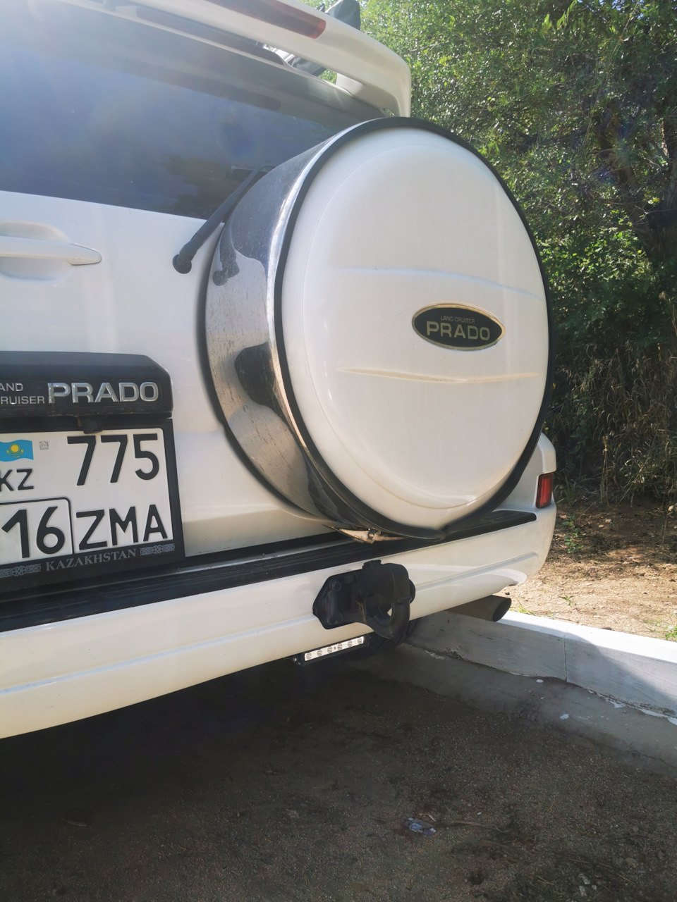 Задний свет — Toyota Land Cruiser Prado 120-series, 4 л, 2007 года ...