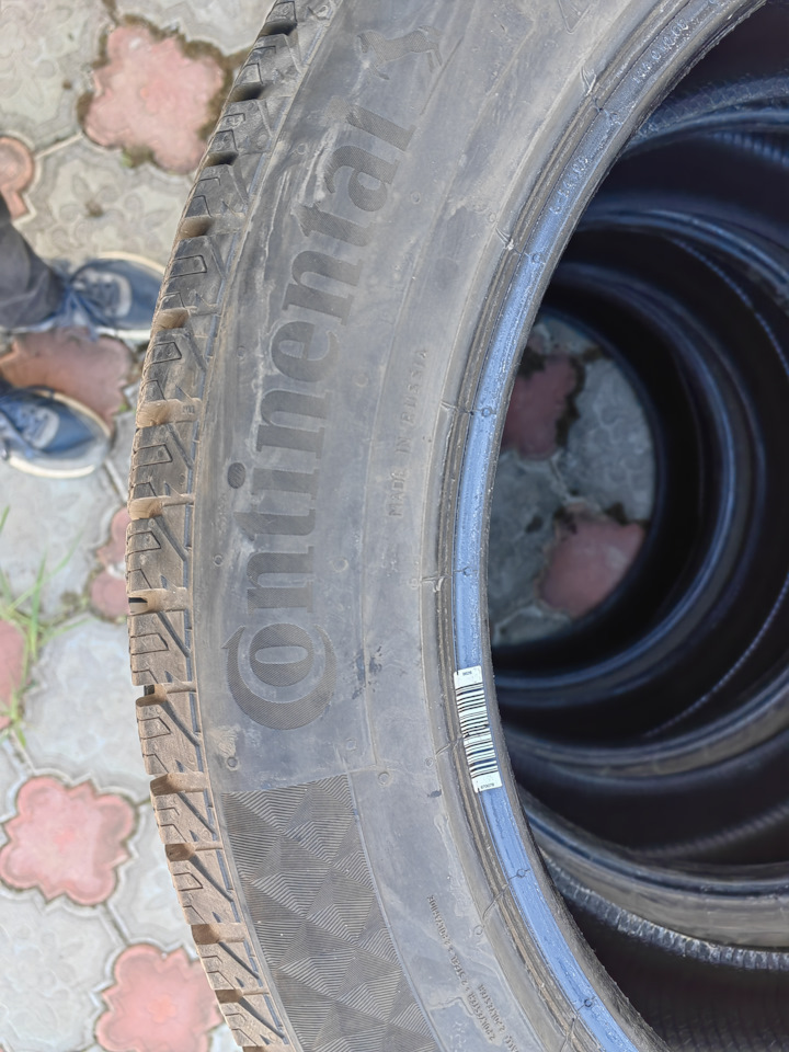 Шины зимние нешипованные Continental 255/55 R20 на GAC GS8 (2G). Б/у ...