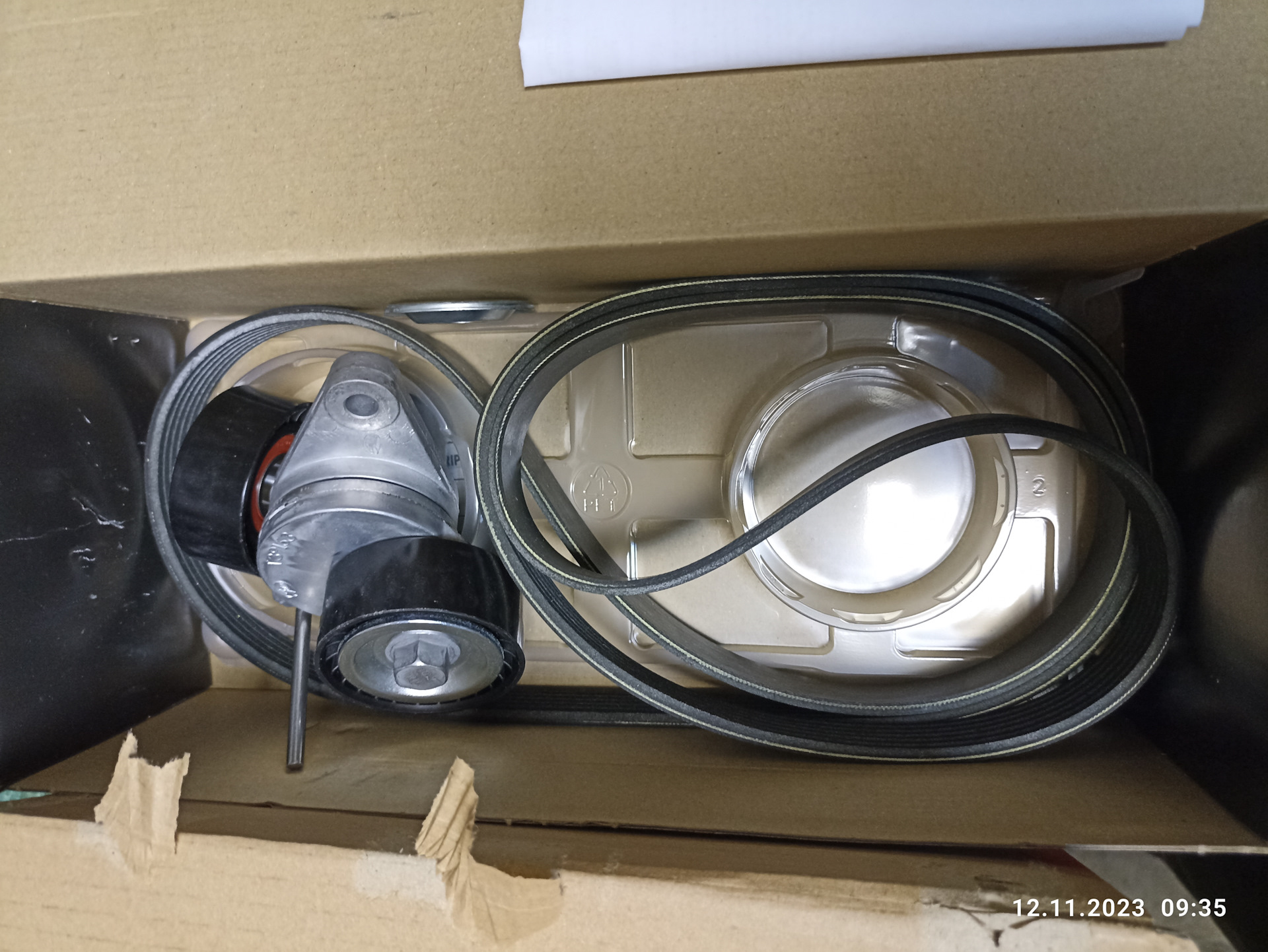 Замена ремня ГРМ и доп. оборудования (14.11.23г.) — Lada Ларгус, 1,6 л ...