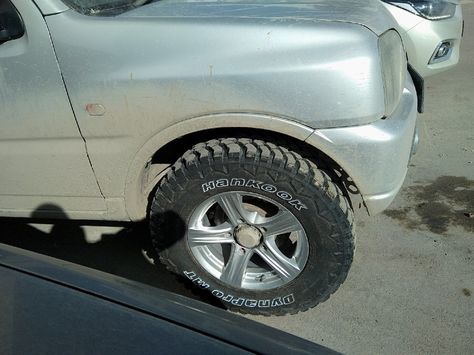 Hankook Dynapro MT RT03 215/75R15 — Suzuki Jimny (1G), 0,6 л, 2001 года ...