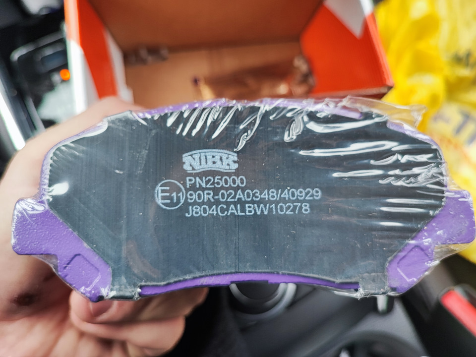 PN25000 Тормозные колодки (дисковые), передние NIBK | Запчасти на DRIVE2