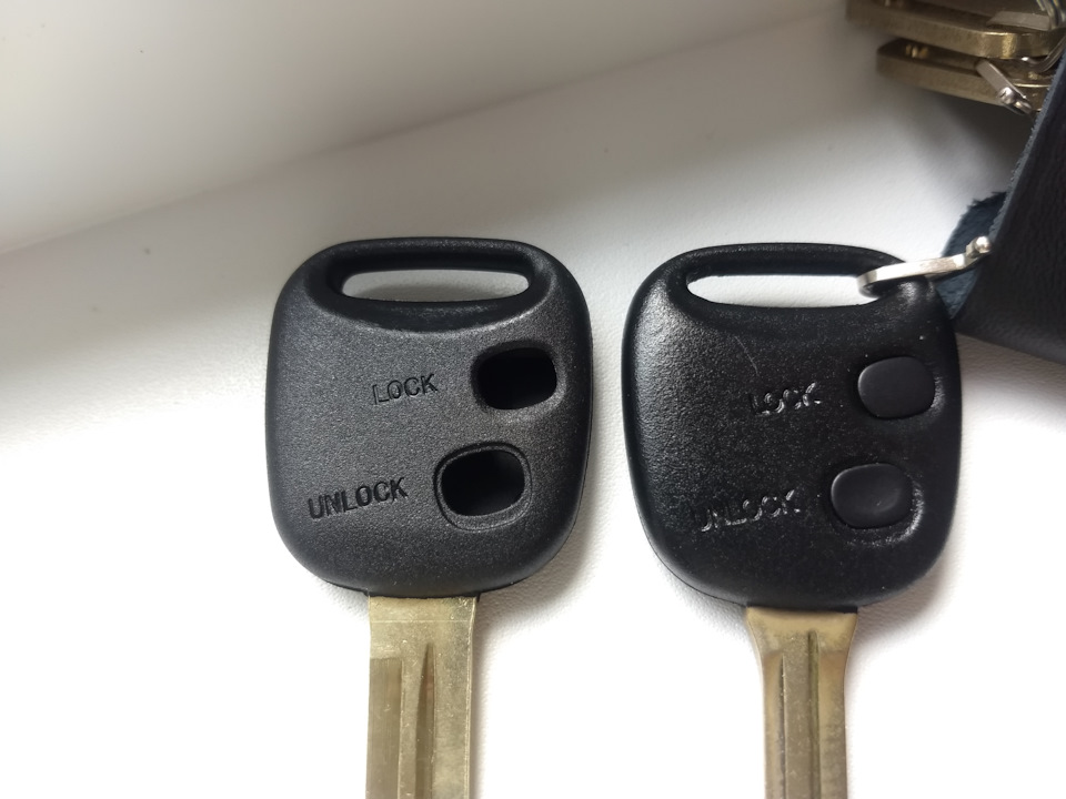 Годная болванка для ремонта радио ключа. — Toyota Celica (200), 2 л ...