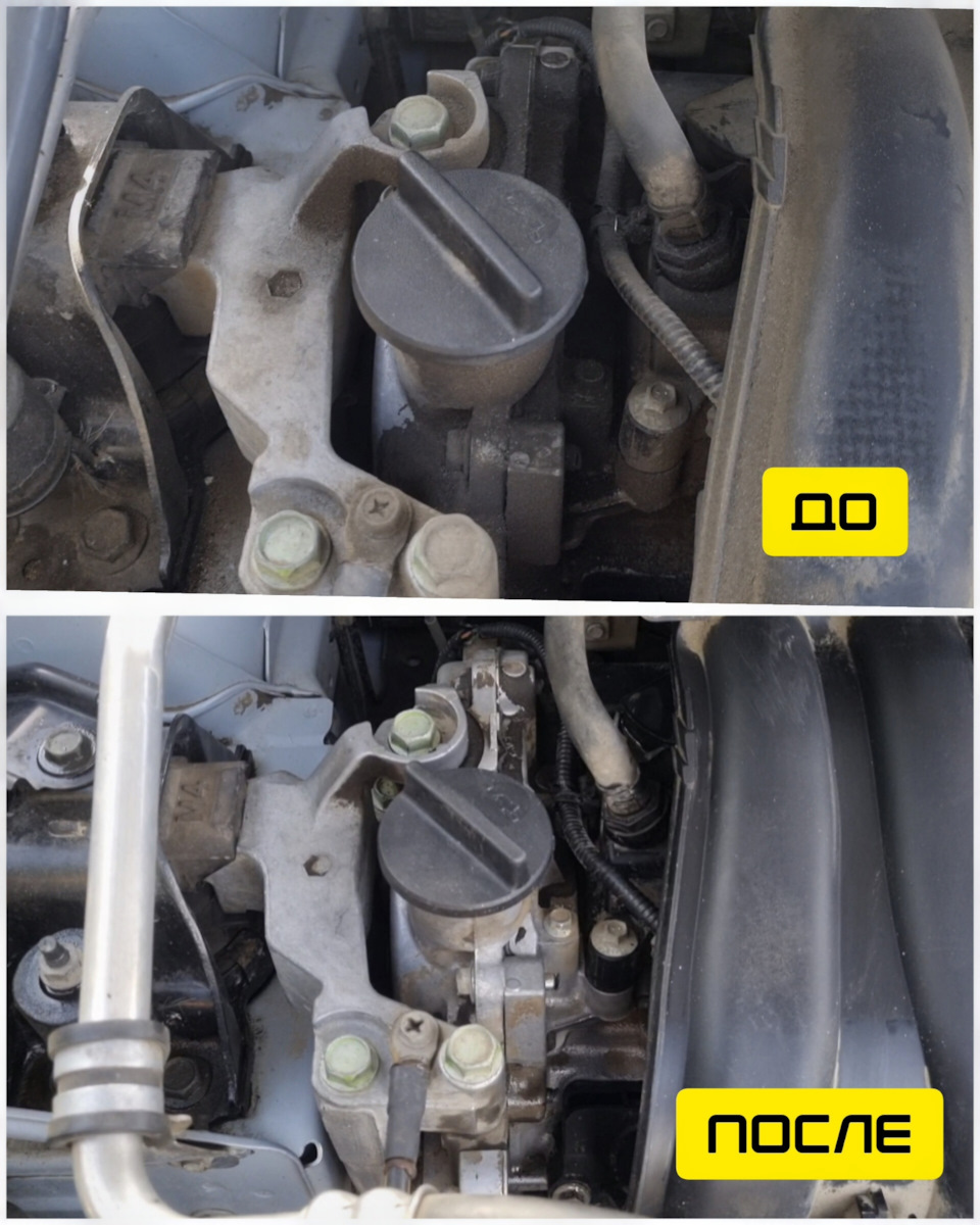 Очиститель двигателя от масляных загрязнений LAVR, 500 мл (Ln1503 ...