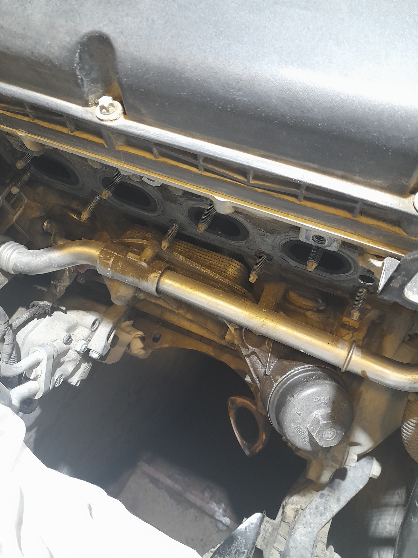 Замена прокладок теплообменника. — Opel Astra J, 1,6 л, 2012 года ...