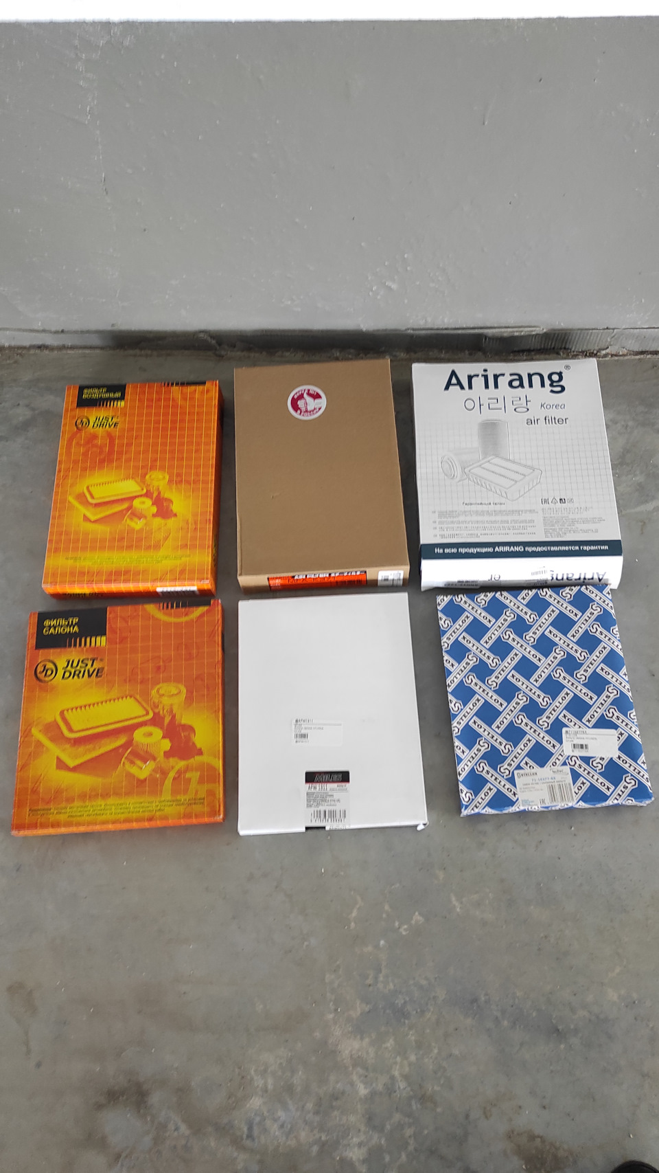 Три комплекта — KIA Sportage (4G)