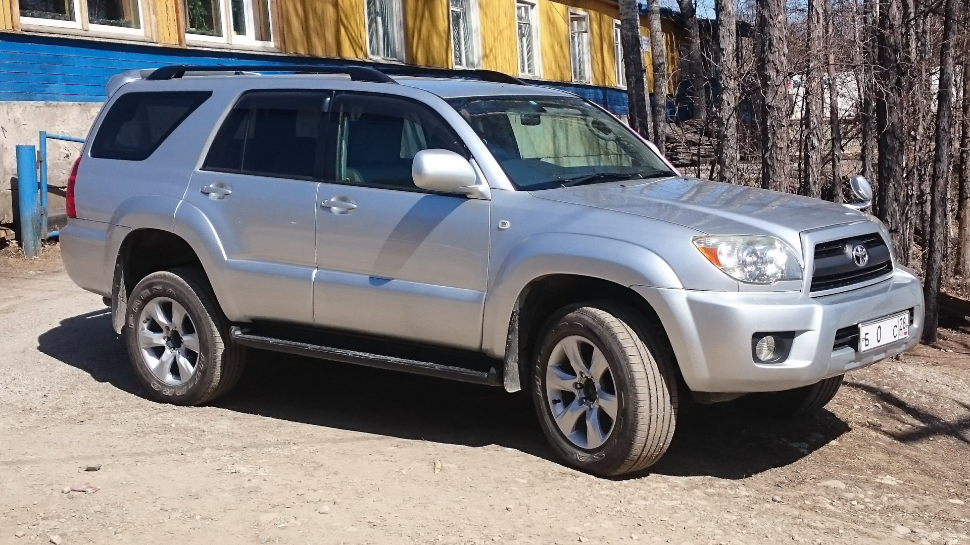 Toyota Hilux Surf (4G) 2.7 бензиновый 2008 | Спасательная капсула на DRIVE2