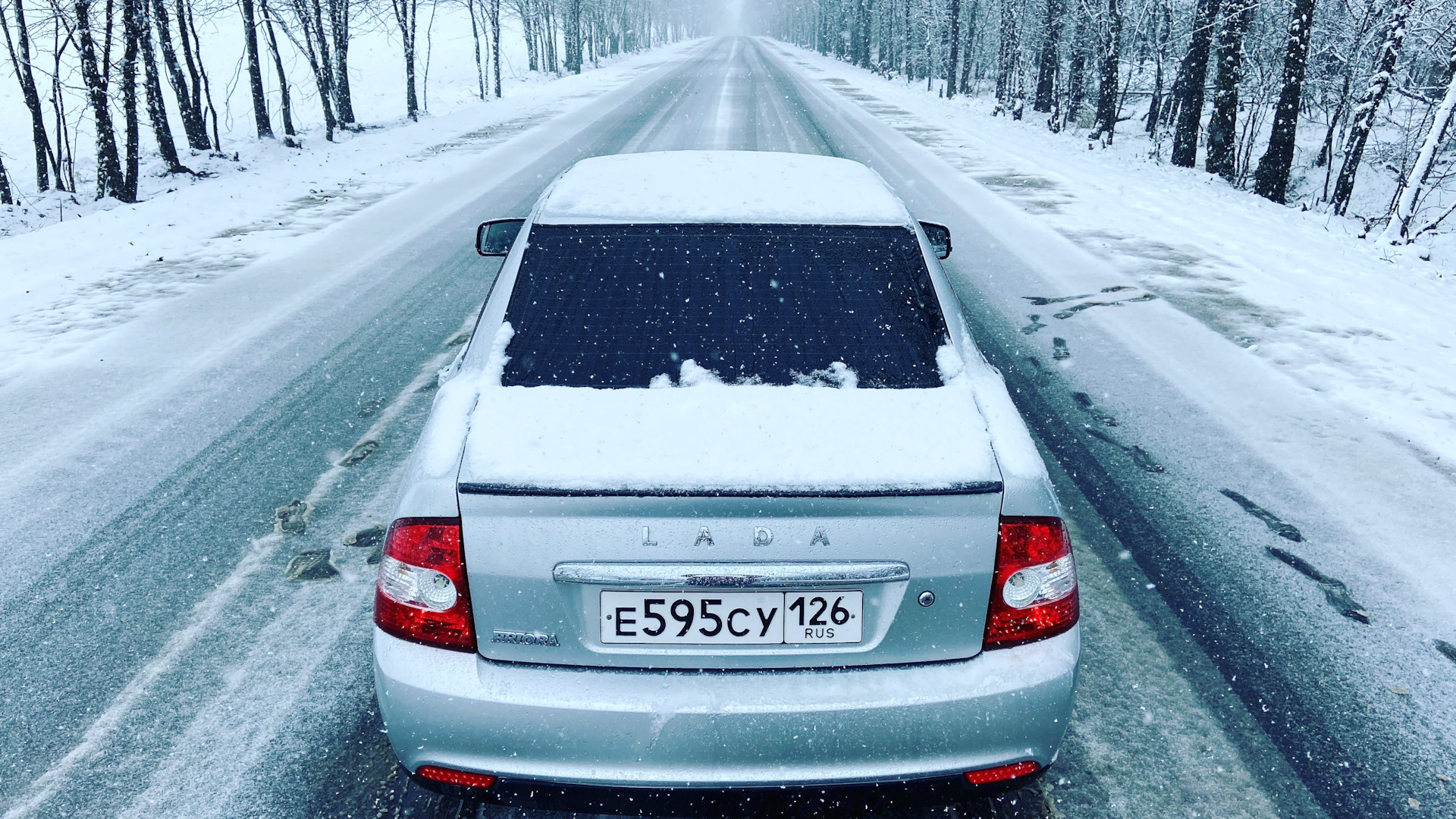 Lada Приора седан 1.6 бензиновый 2007 | Снежка⬅️ на DRIVE2