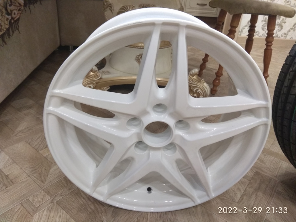 #16 Покраска дисков — Chevrolet Cruze (1G), 1,6 л., 2012 года ...
