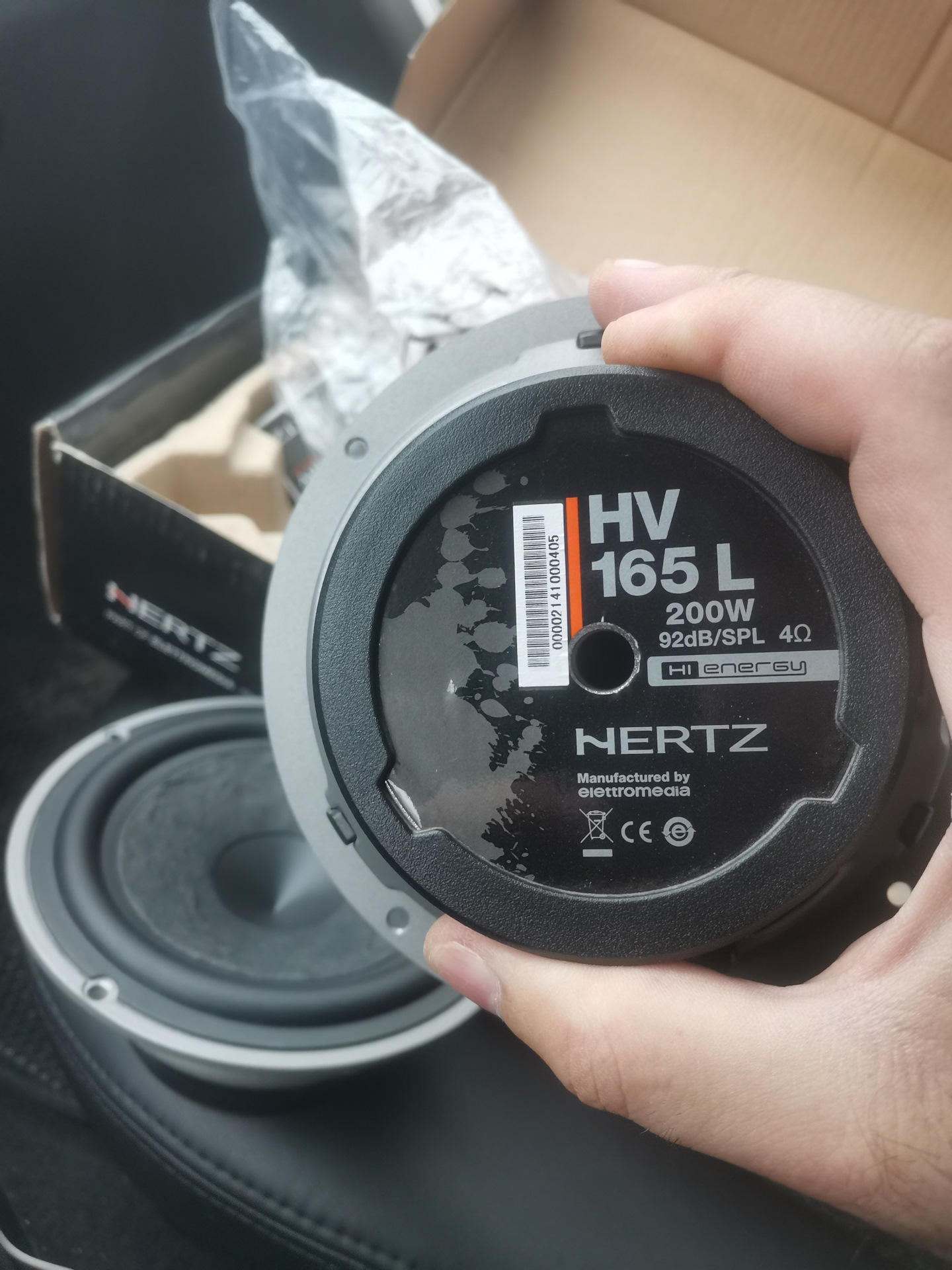 HERTZ HV 165L — Renault Logan (2G), 1,6 л, 2020 года | автозвук | DRIVE2