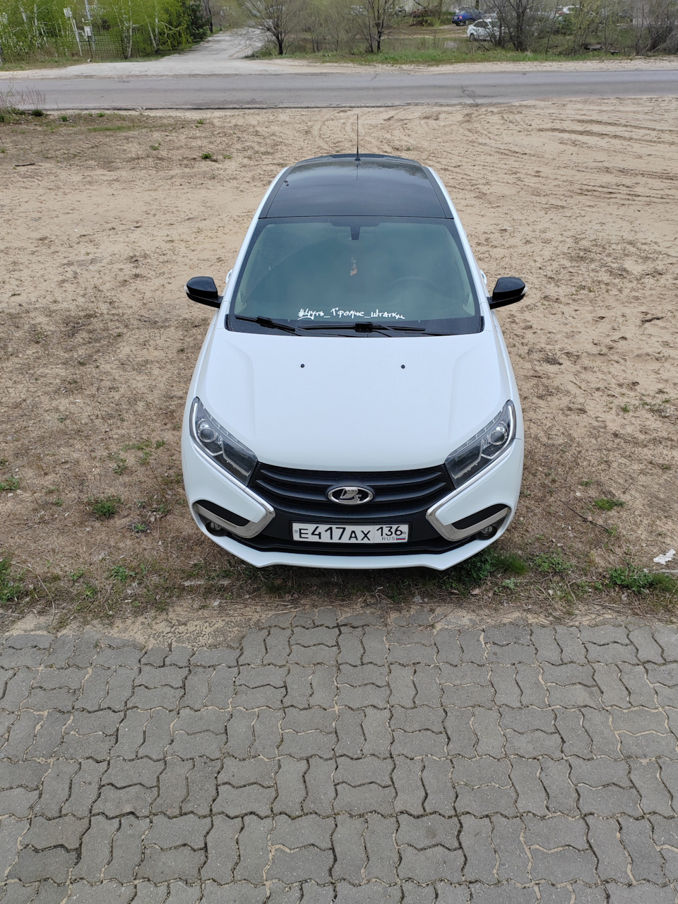 Чёрная крыша и зеркала — Lada XRAY, 1,6 л, 2017 года | аксессуары | DRIVE2