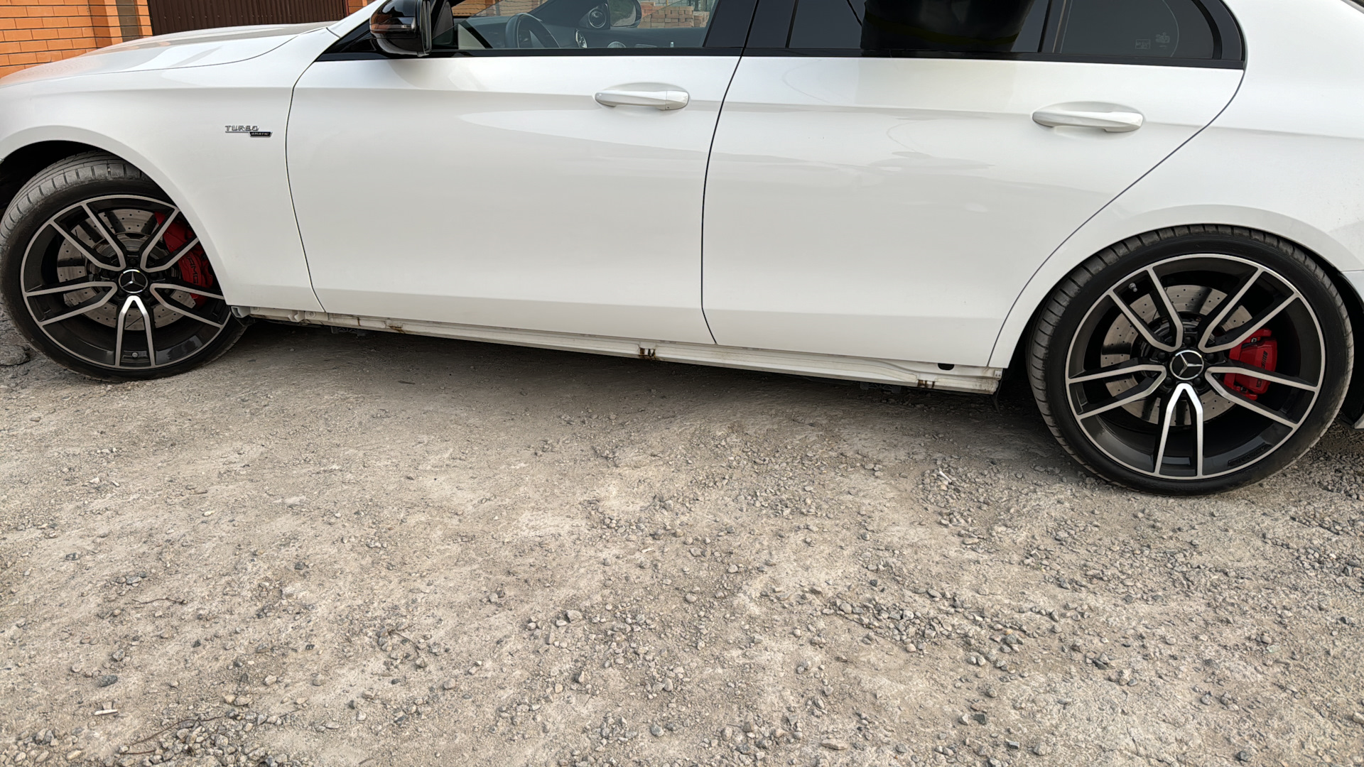 35) Окрас и выпрямление порогов — Mercedes-Benz E-Class (W213), 2 л ...