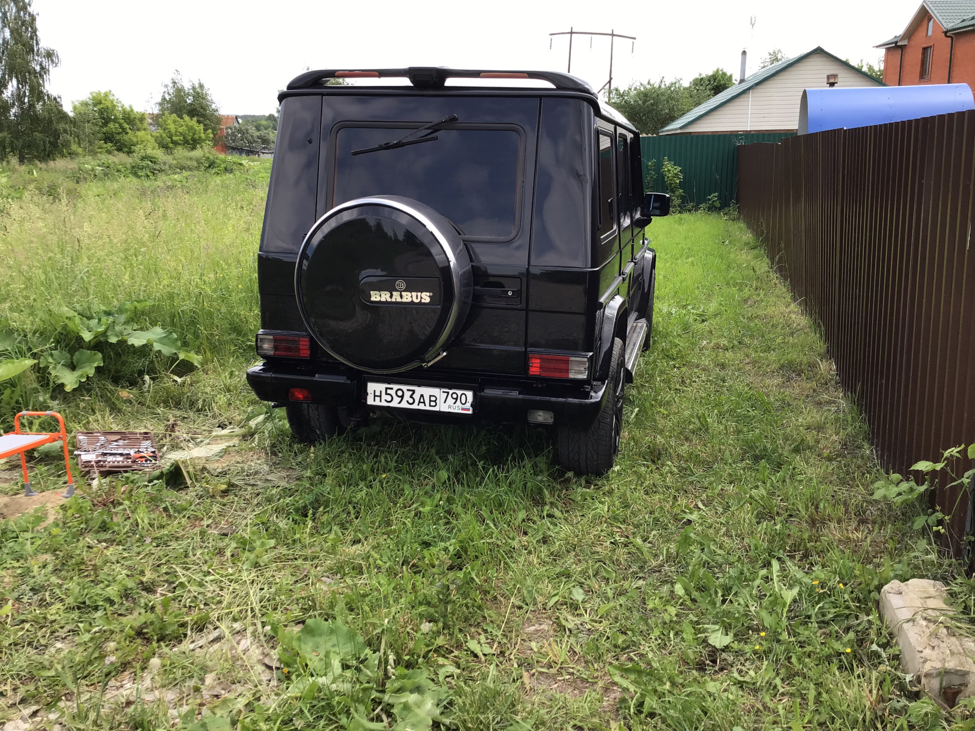 Снятие защита задних фонарей. — Mercedes-Benz G-Class (W463 1G), 3,2 л ...