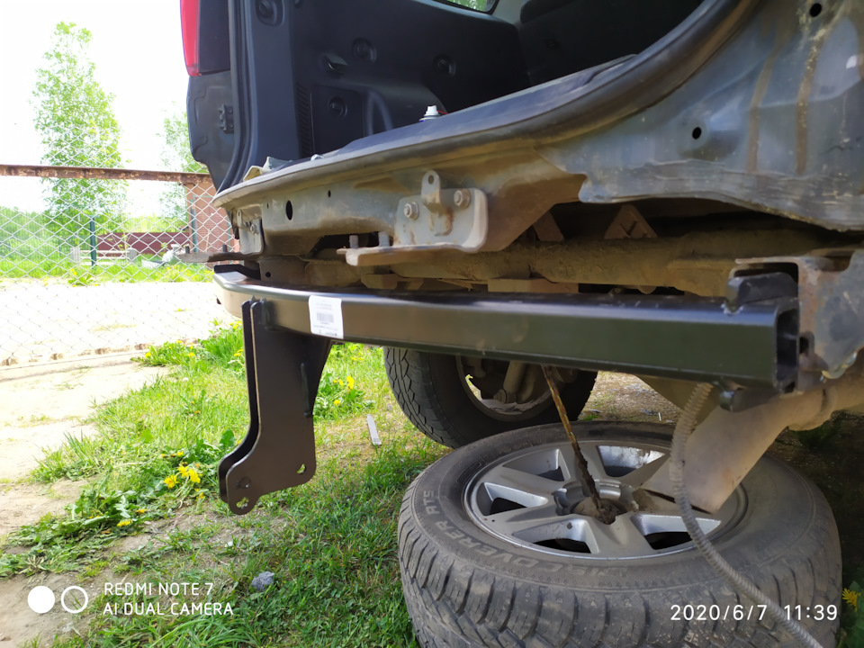 Установка ТСУ "Трейлер". — Great Wall Hover, 2,4 л, 2012 года | своими ...