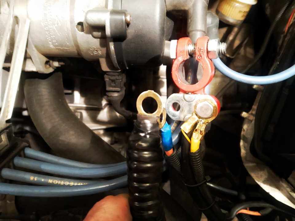 Низкое напряжение генератора, устранение просадки — Lada 2109, 1,5 л ...