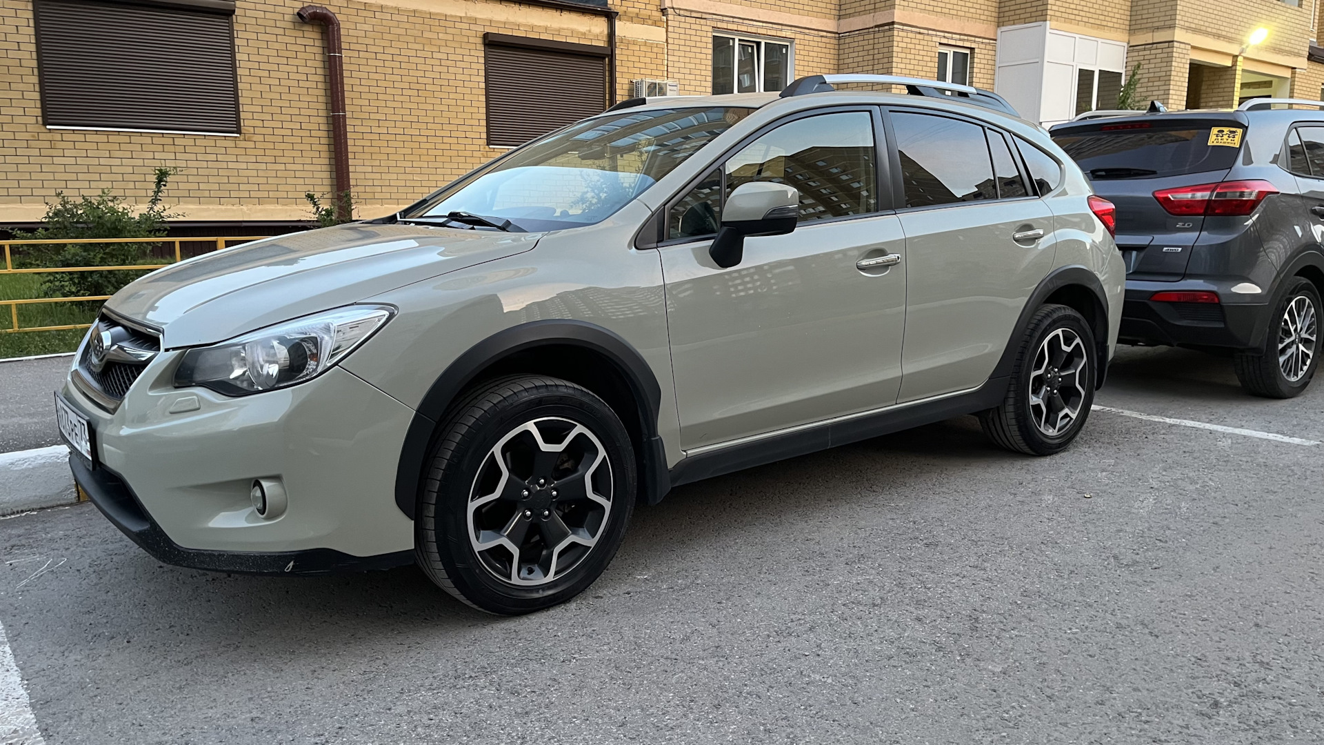 Чернение резины — Subaru XV (1G), 2 л, 2014 года | шины | DRIVE2
