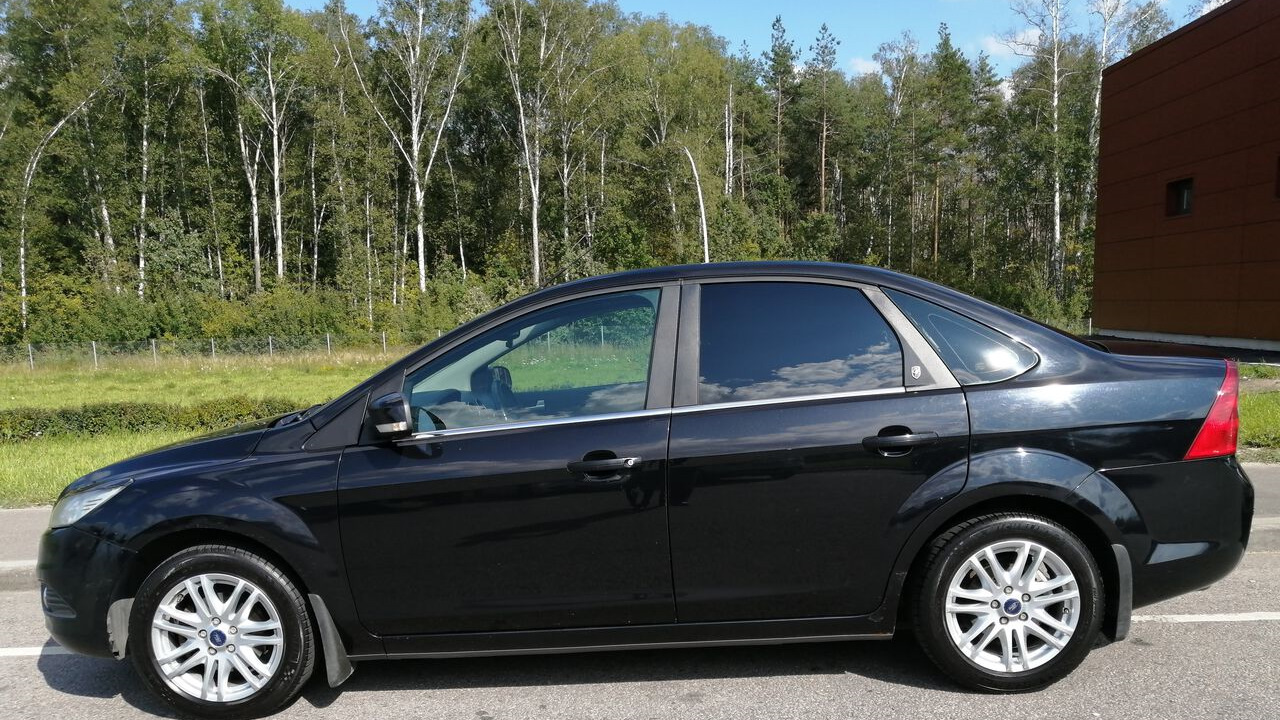 Ford Focus II Sedan 1.6 бензиновый 2008 | #Черный# на DRIVE2