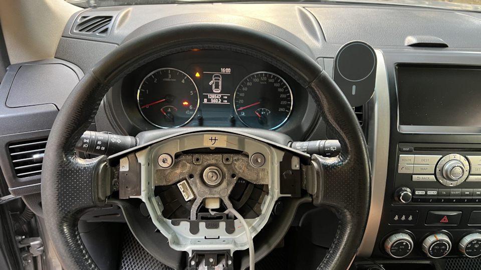 Перетяжка руля. — Nissan X-Trail II (t31), 2 л, 2011 года | просто так ...
