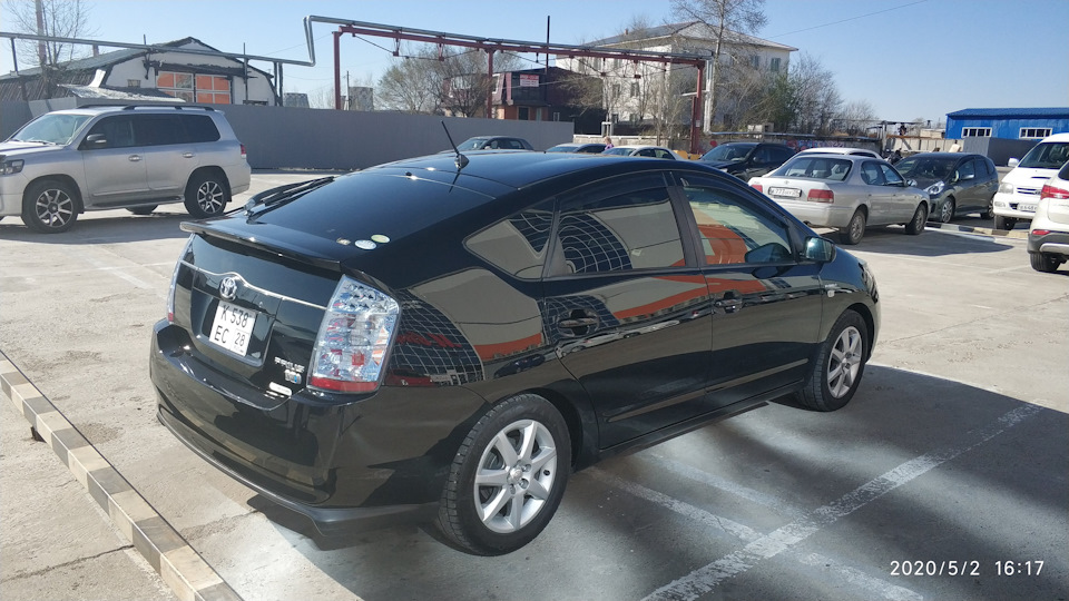 Тонировка, стайлинг — Toyota Prius (20), 1,5 л, 2008 года | стайлинг ...