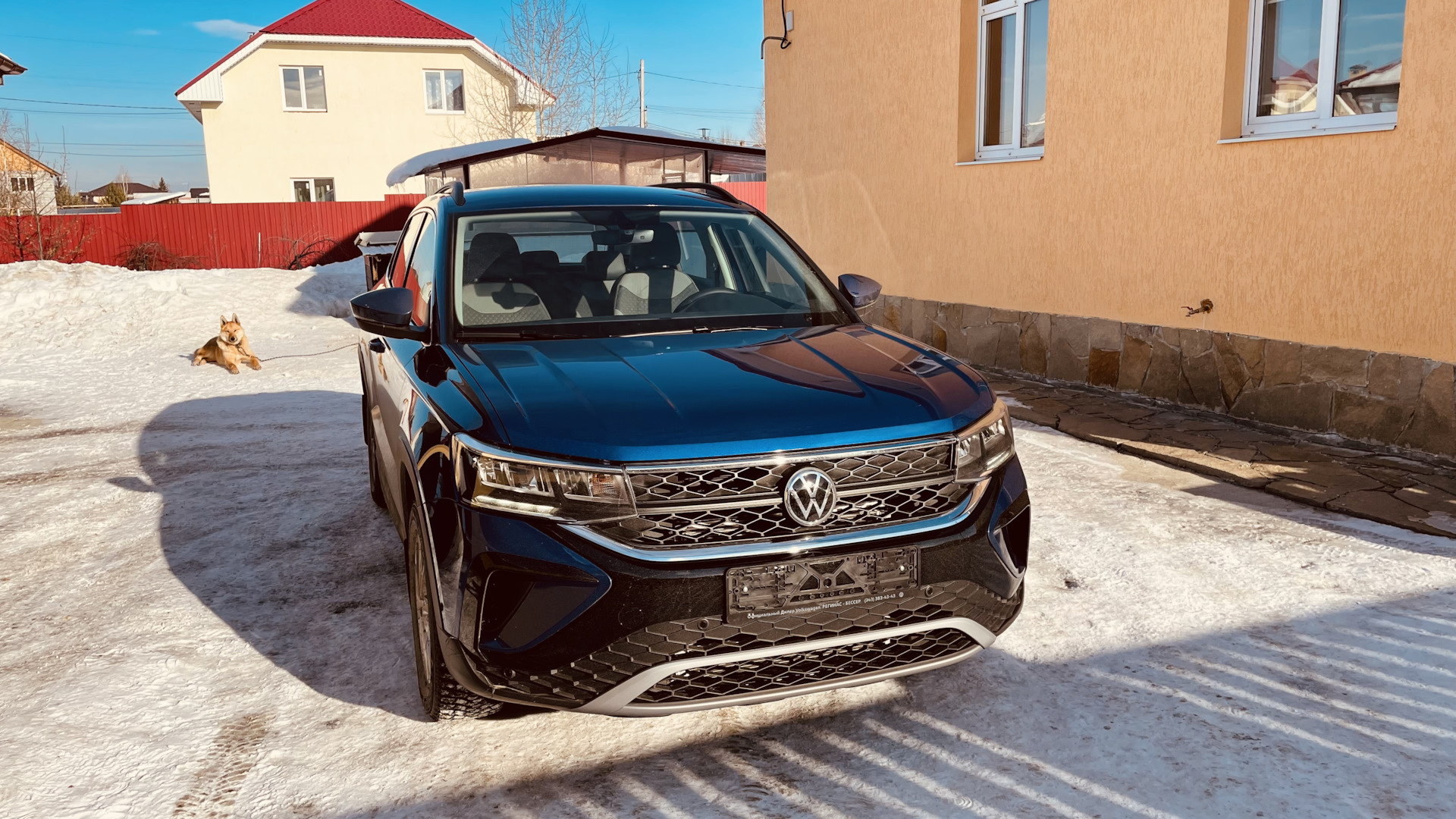 Volkswagen Taos 1.4 бензиновый 2022 | Синька на DRIVE2