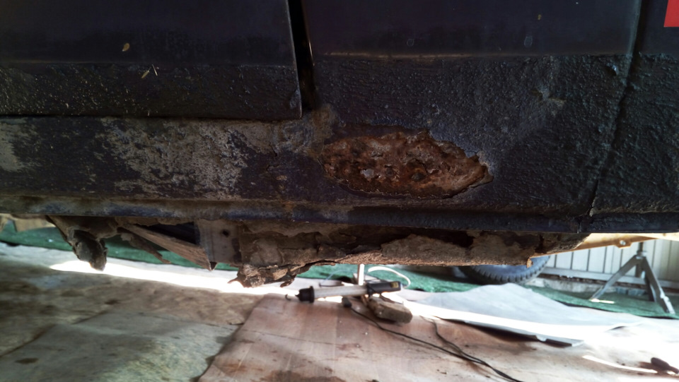 Обзор гнилых мест кузова ИЖа — ИЖ 2717, 1,6 л, 2001 года | кузовной ...