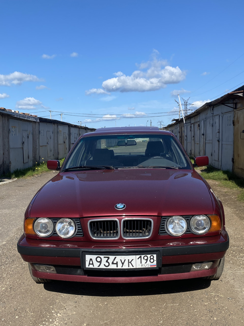 2 года после полной прокраски. — BMW 5 series (E34), 2,5 л, 1994 года |  кузовной ремонт | DRIVE2