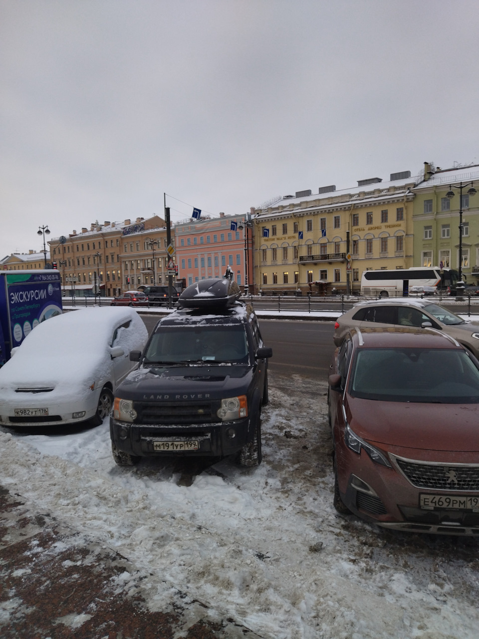 Новогодняя загадка. Из Питера в Москву. — Land Rover Discovery III, 2,7 л,  2006 года | путешествие | DRIVE2