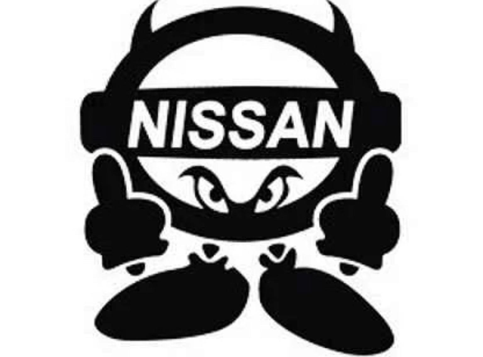 Как нарисовать значок nissan