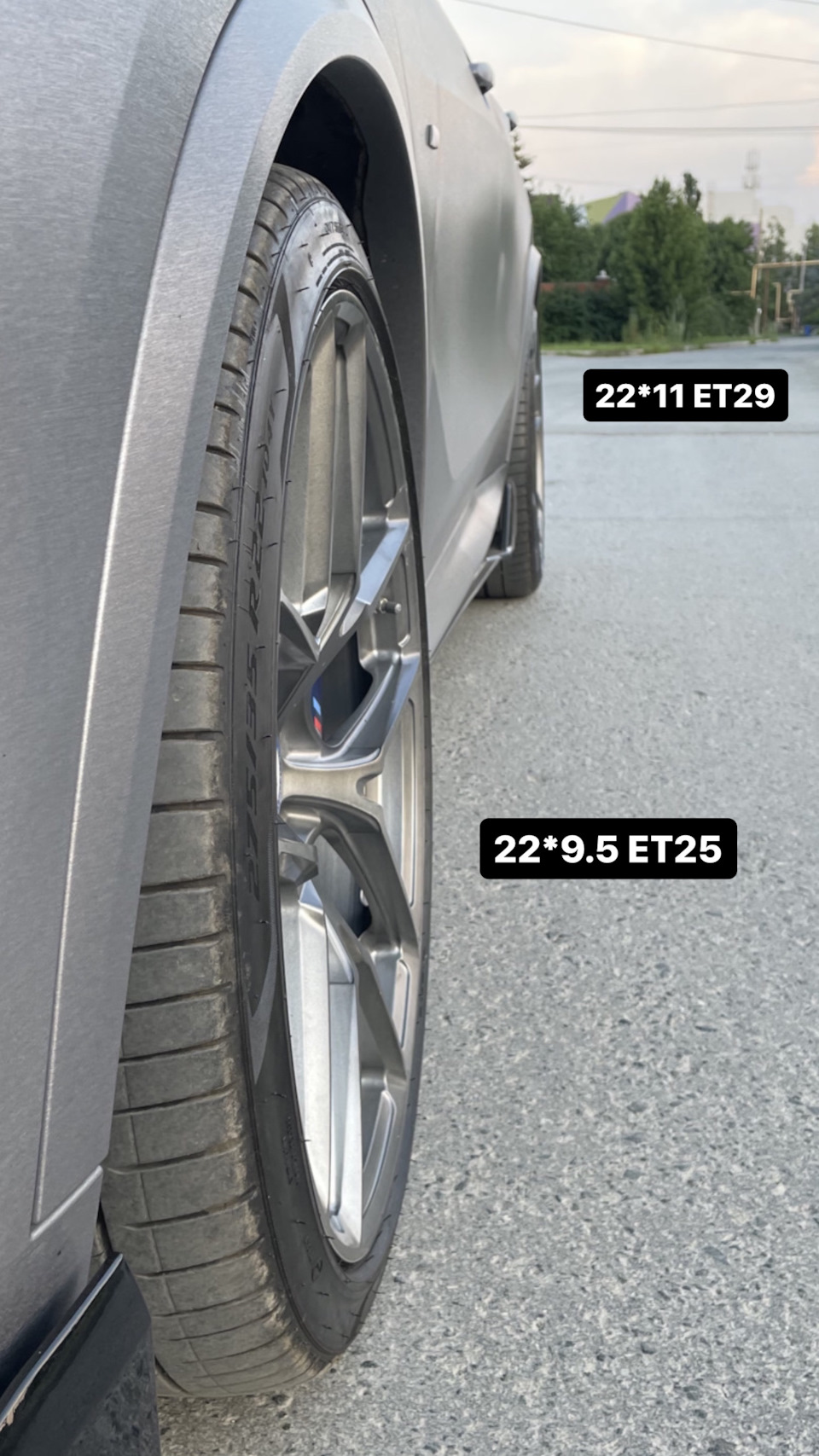 3. Вылет дисков — BMW X5 (G05), 3 л, 2019 года | колёсные диски | DRIVE2