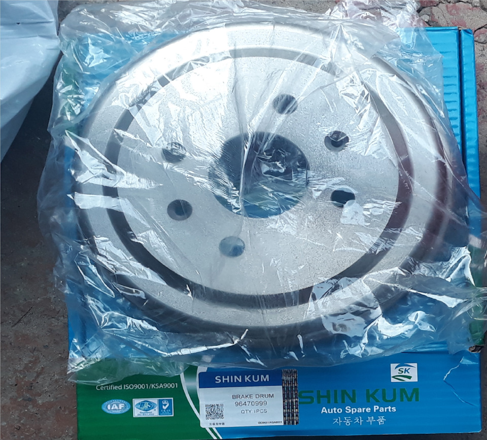 96470999 Барабан тормозной / Chevrolet Aveo, Spark 05~ GM | Запчасти на ...