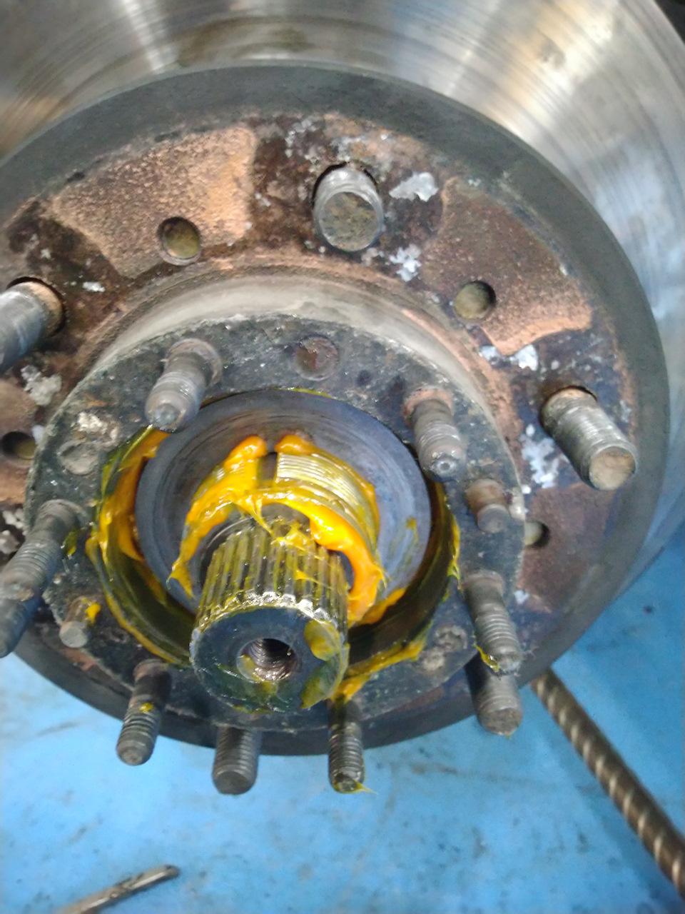 следом — упорная шайба — Toyota Hilux Surf (2G)