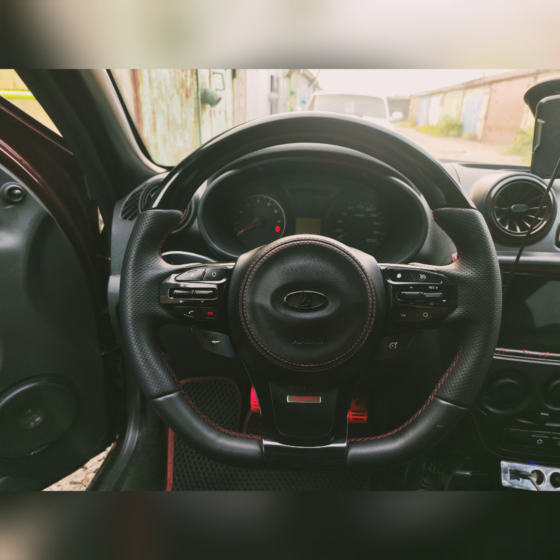 Мультируль от kia optima gt3 — Lada Гранта, 1,6 л, 2016 года | тюнинг ...