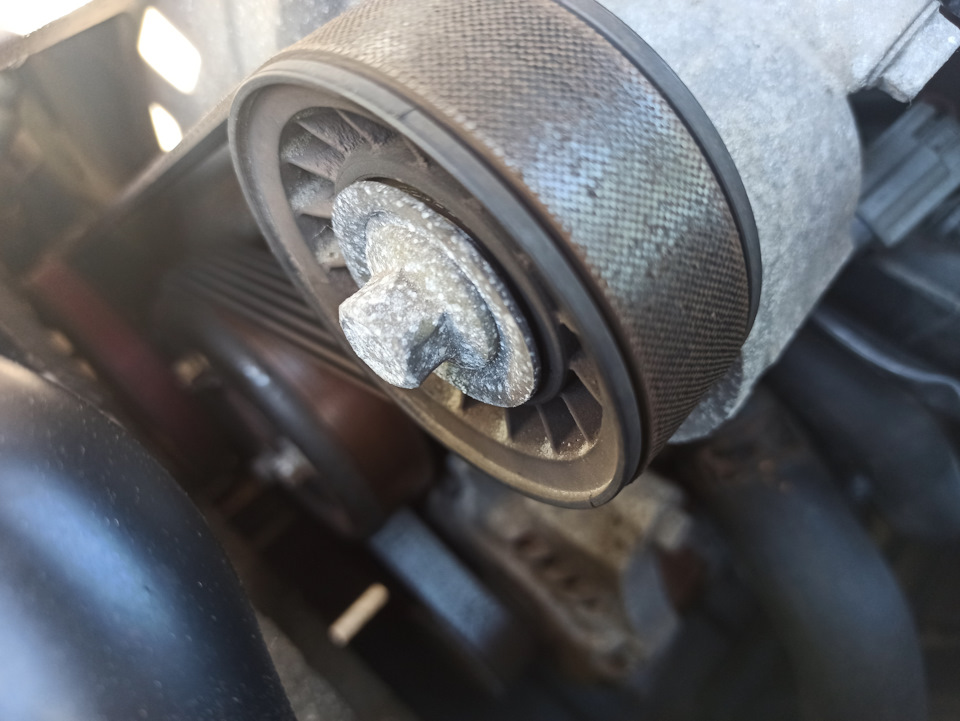 38. Нужны советы: шелест / шум на холодную (подшипник натяжного ролика ...