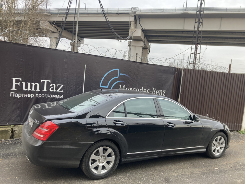 Тот момент — когда надо просто переобуть колеса — Mercedes-Benz S-Class ...