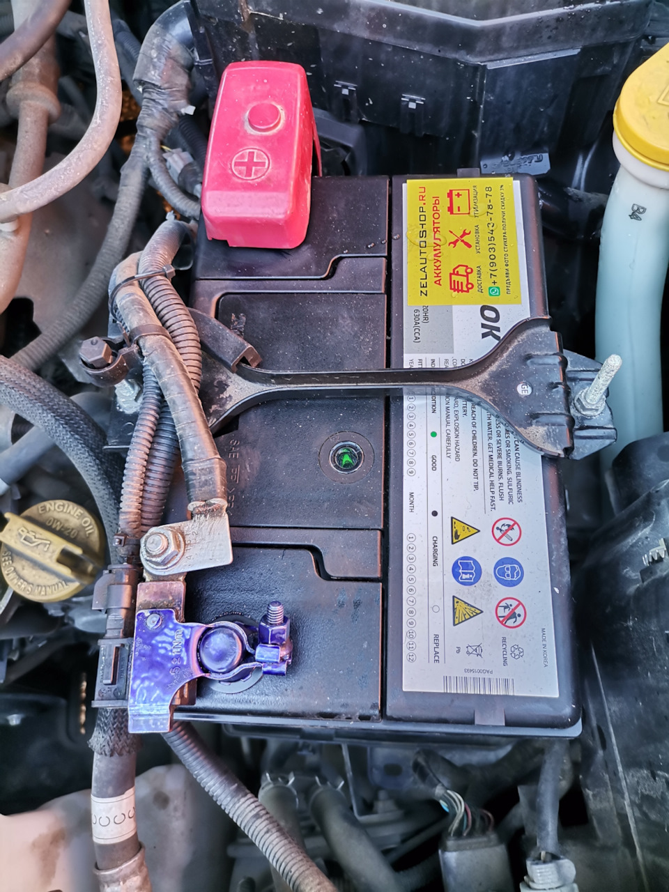 Поменял аккумулятор — Subaru Outback (BS), 2,5 л, 2018 года ...