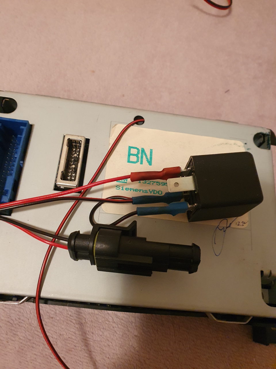 Фото в бортжурнале Opel Astra H. Запчасти на фото: 1327599