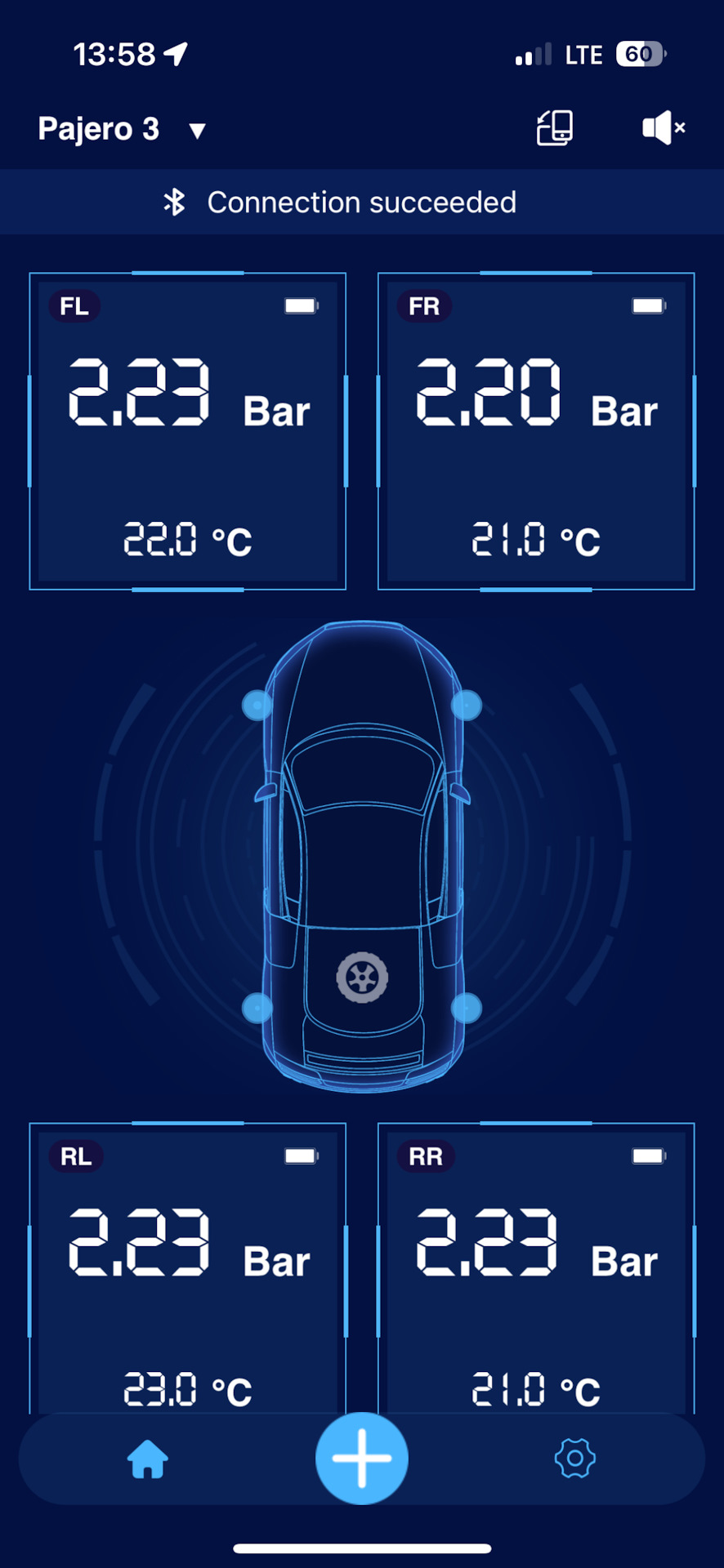 Установка TPMS — Mitsubishi Pajero (3G), 3,2 л, 2006 года | аксессуары ...