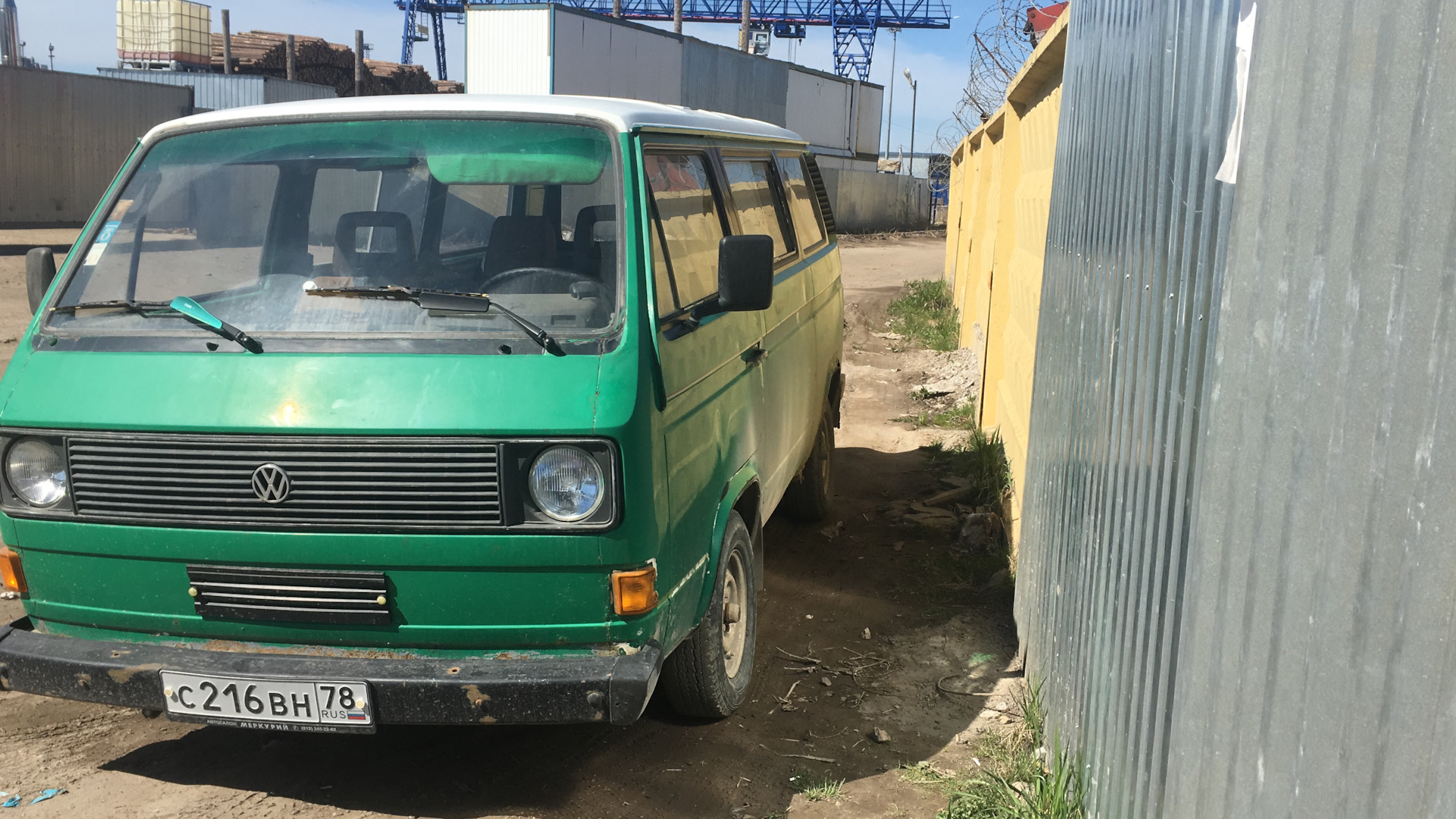 Volkswagen Transporter T3 2.0 бензиновый 1982 | Зелёный крокодил «Гена» на  DRIVE2