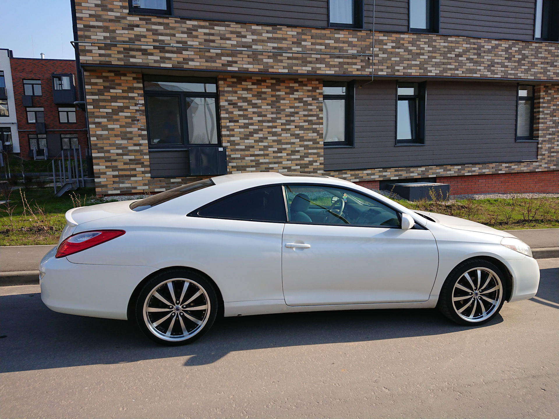 Камри купе фото 19е + датчики давления шин - Toyota Camry Solara (II), 2,4 л, 2008 года стайлинг