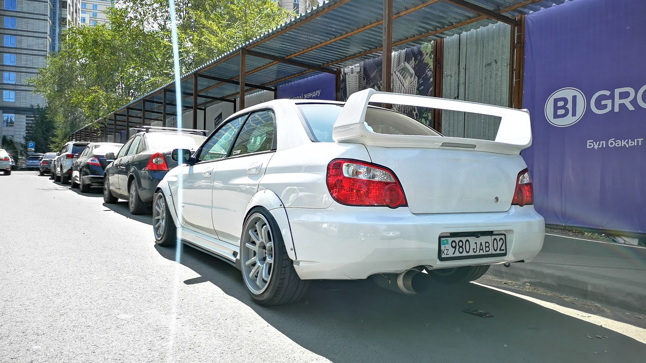 Subaru Impreza WRX STI (GD) 2.2 бензиновый 2004 | Белый конь на DRIVE2